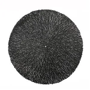 Mantel individual negro