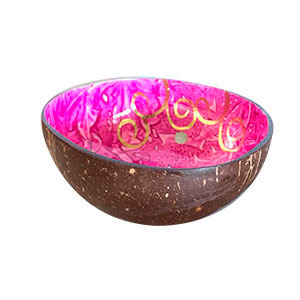 Bowl de coco lacado
