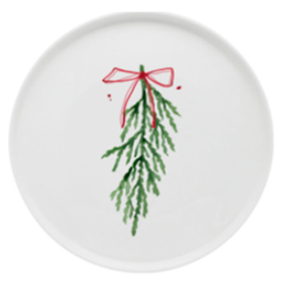 Plato de cerámica estampado - Galerías el Triunfo - 156072791070