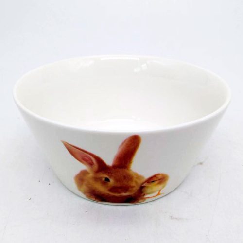 Bowl de cerámica estampado