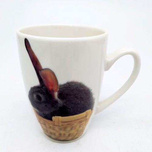 Taza de cerámica estampado