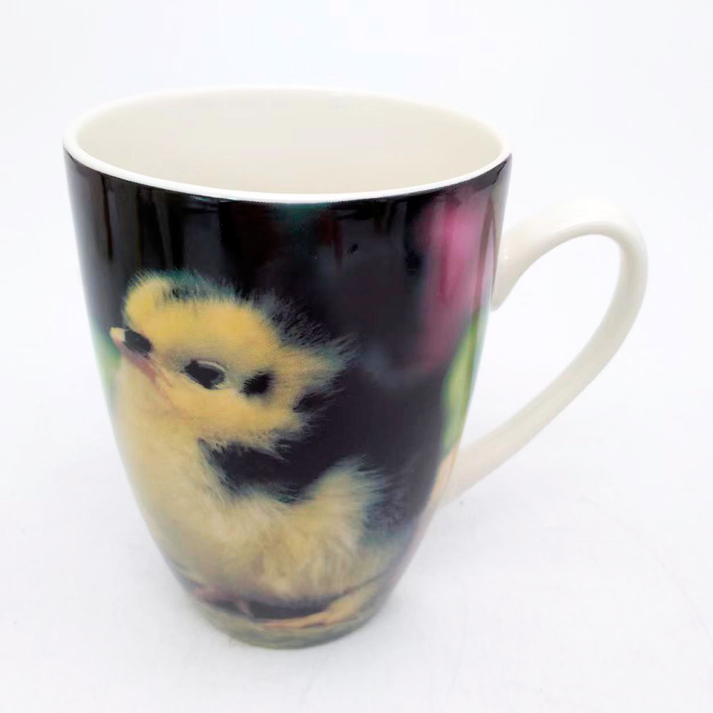 Taza de cerámica estampado