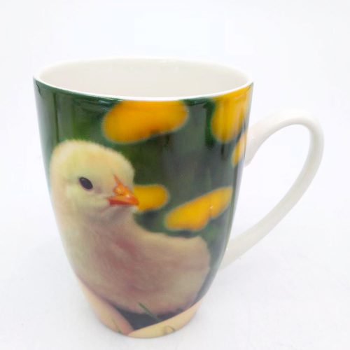 Taza de cerámica estampado