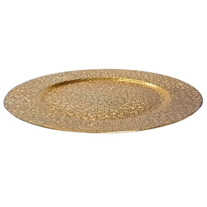 Plato de presentación dorado - Image 3