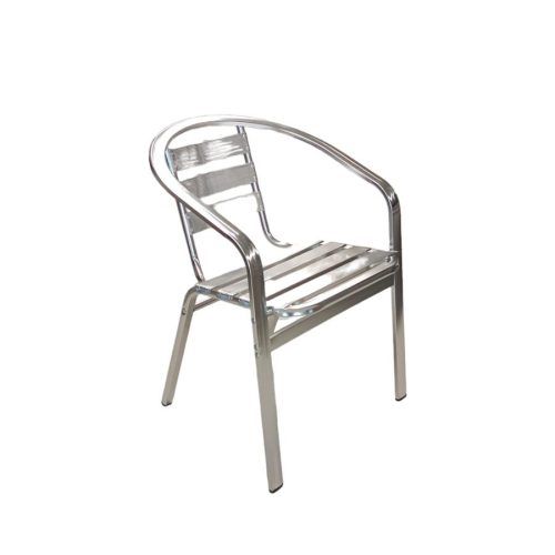 Silla de aluminio reforzada