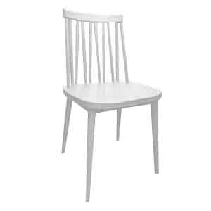 Silla blanca de plastico - Galerías el Triunfo - 162072202045