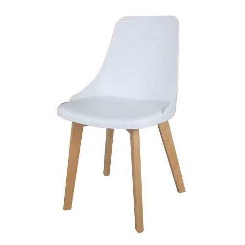 Silla con líneas horizontales