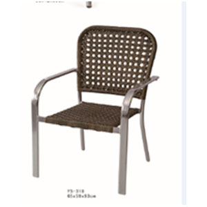 Silla de aluminio tejida - Galerías el Triunfo - 162171529032