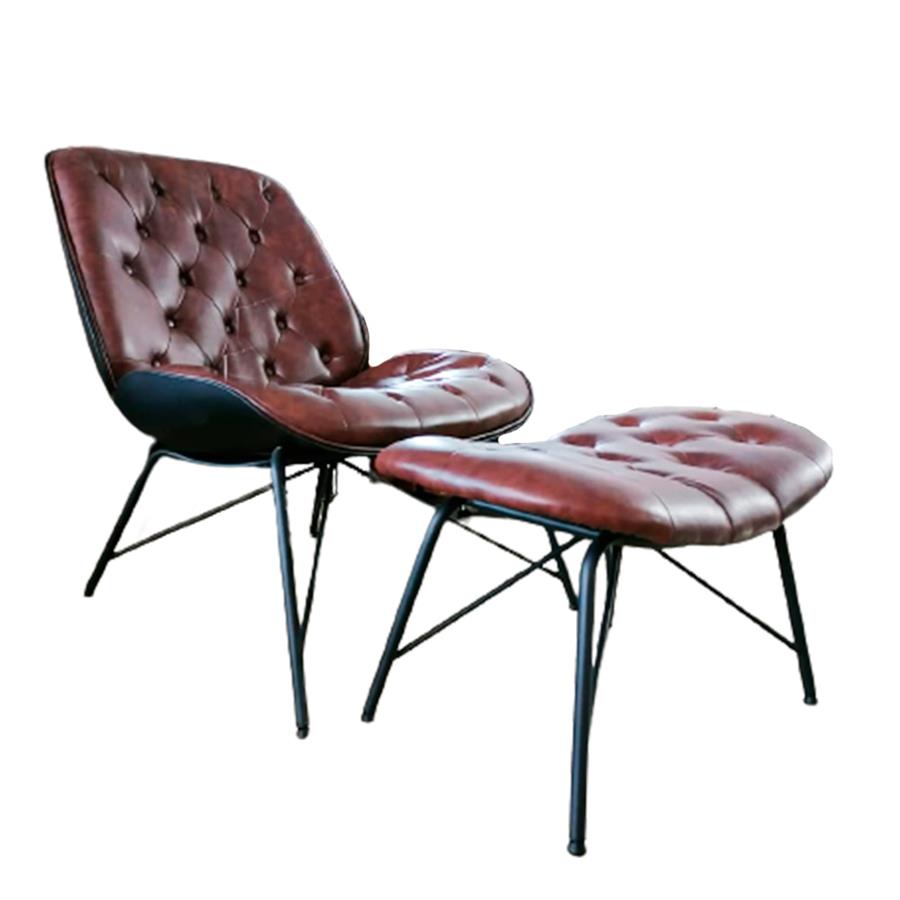 Sillon de polipiel café - Galerías el Triunfo - 162172485034