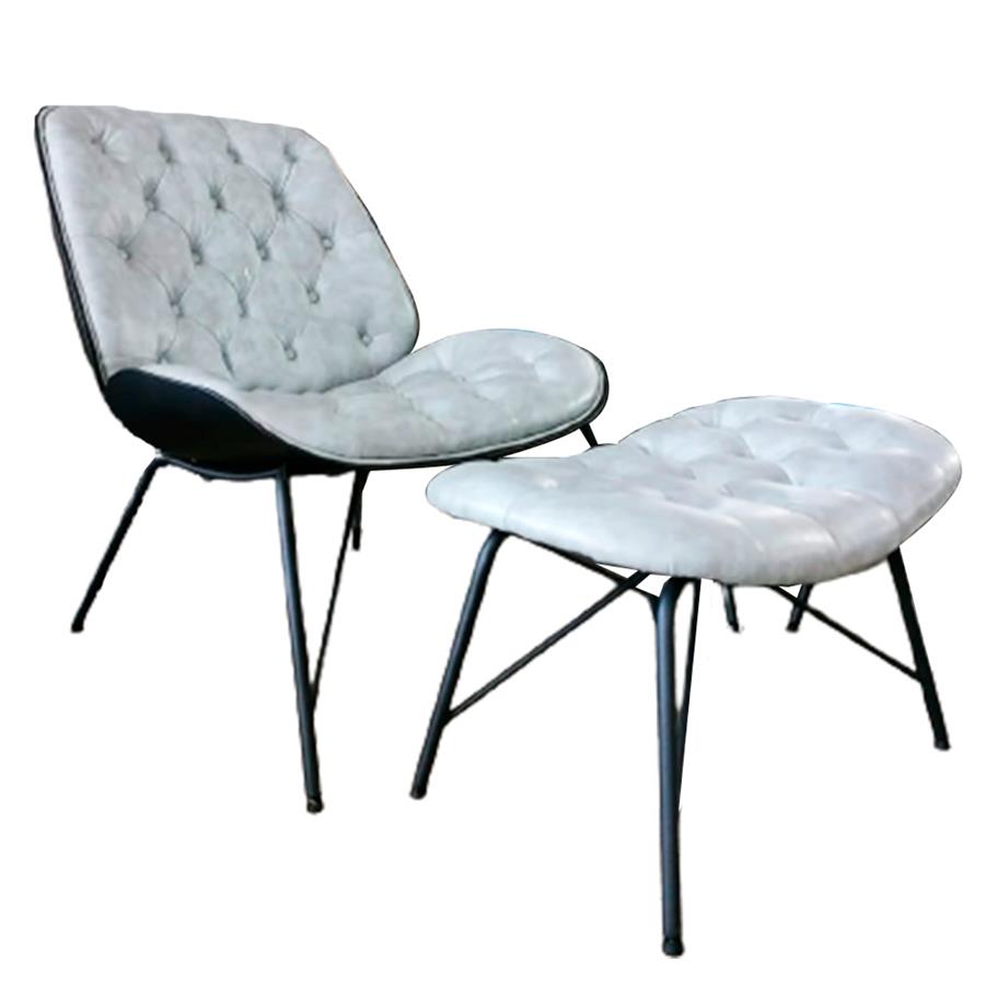 Sillon de polipiel blanca - Galerías el Triunfo - 162172485035