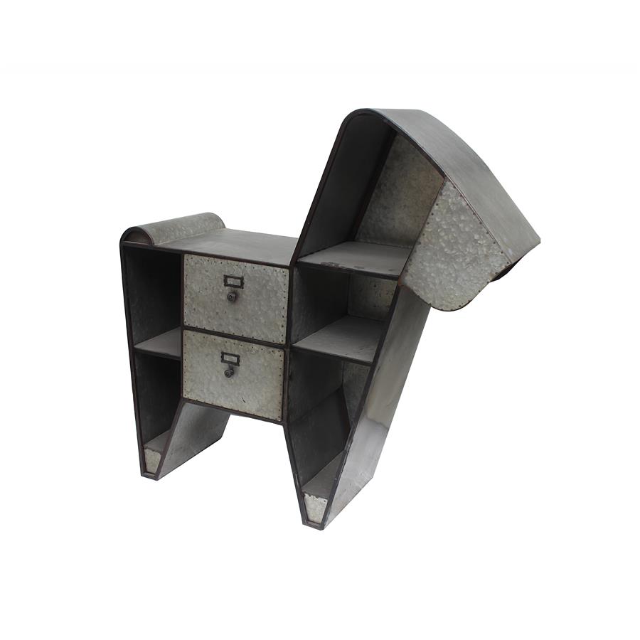 Estante metálico diseño perro - Galerías el Triunfo - 163072076053