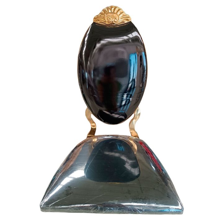 Silla de metal dorado - Image 3