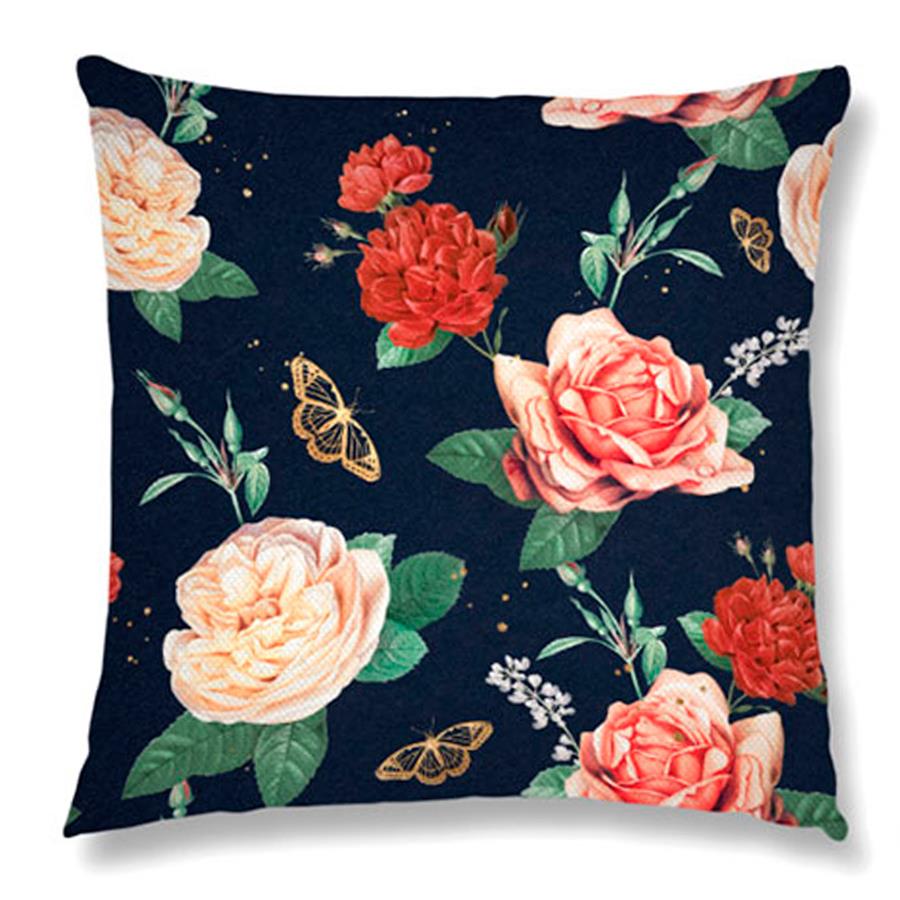 cojín diseño flores - Galerías el Triunfo - 168071475177