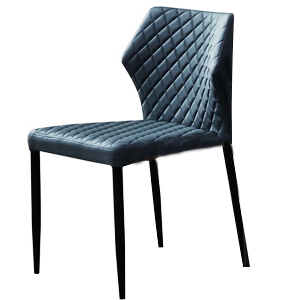Silla forrada de tela