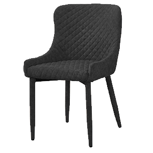 Silla forrada de terciopelo