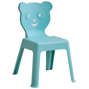 Silla infantil de plástico
