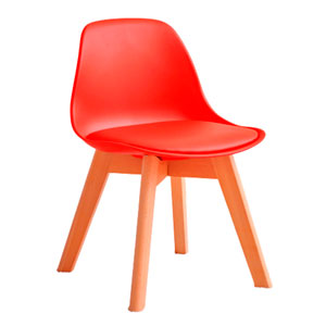 Silla infantil de plástico