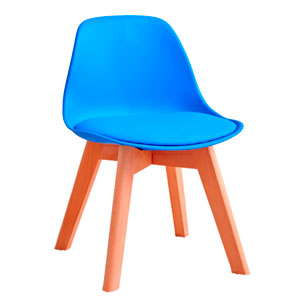 Silla infantil de plástico