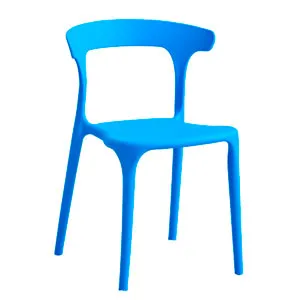 Silla infantil de plástico