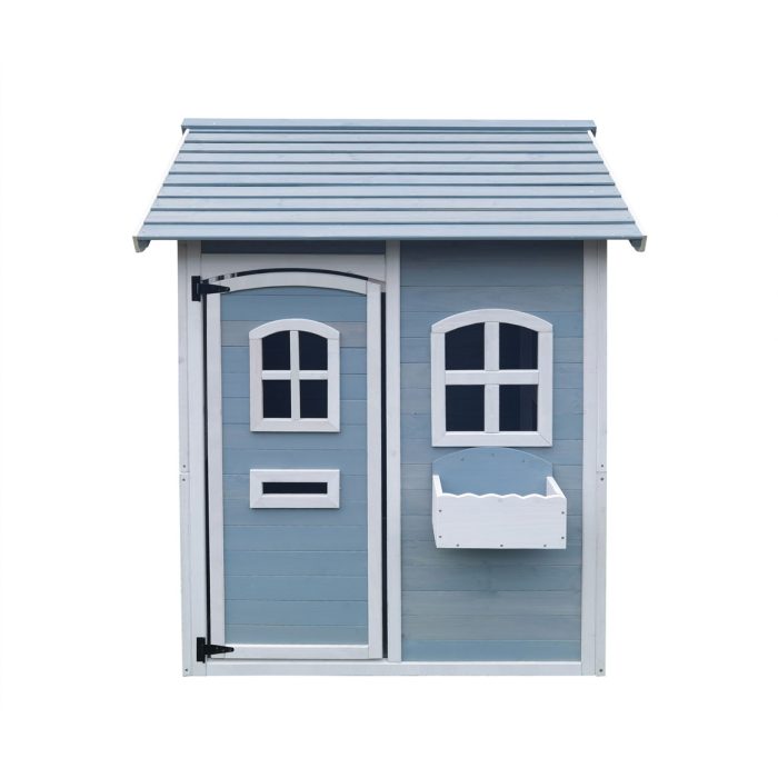 Casita de madera azul - Galerías el Triunfo - 168072794000