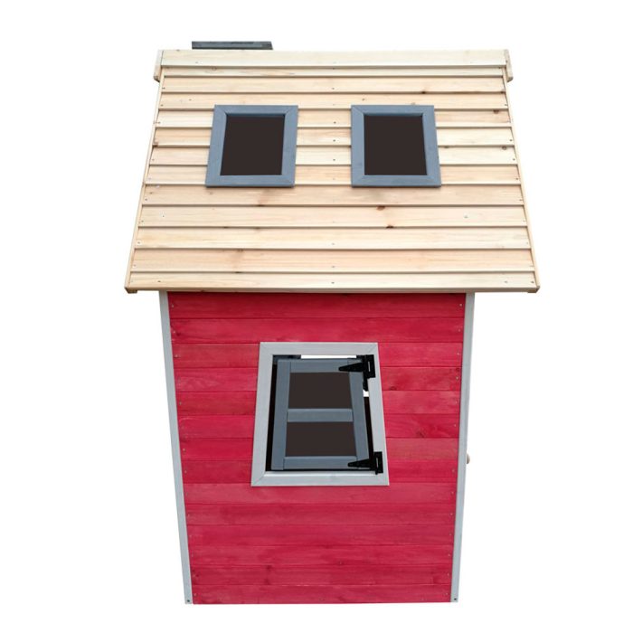 Casita de madera roja - Image 3