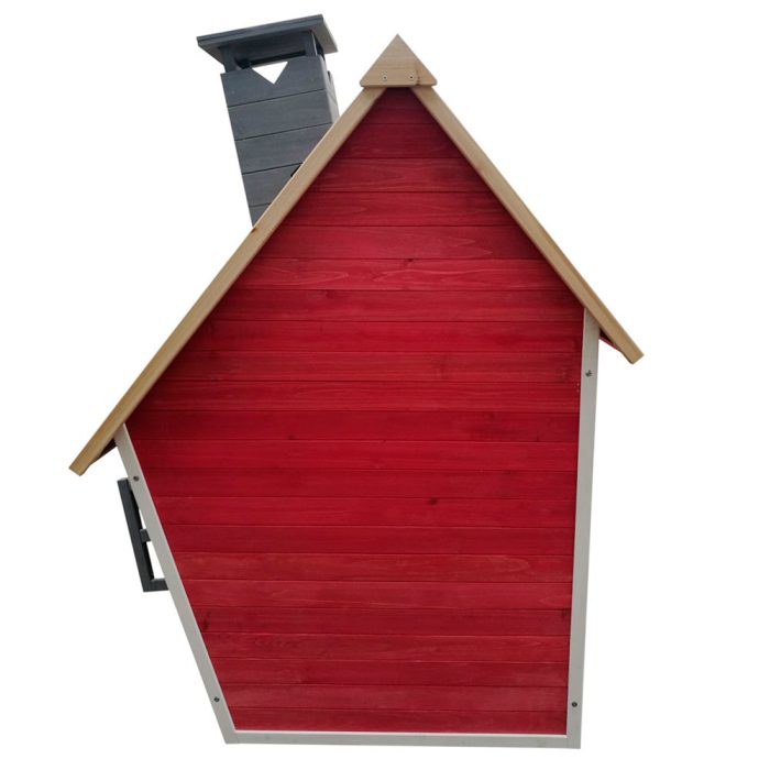 Casita de madera roja - Image 4