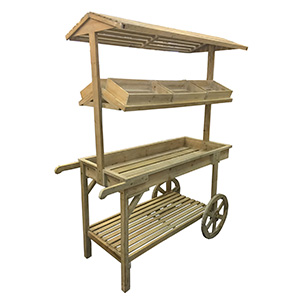 Carrito de madera