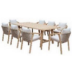 Comedor rectangular con 8