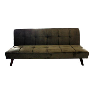 Sofá cama de terciopelo