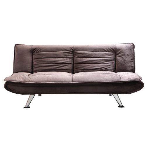 Sofá cama de terciopelo