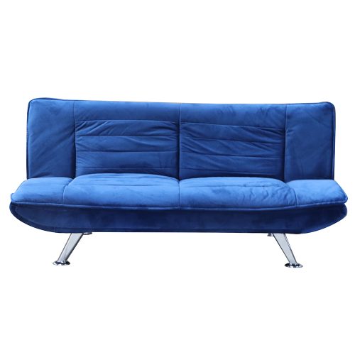 Sofá cama de terciopelo
