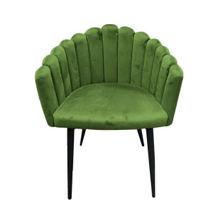 Silla de terciopelo green