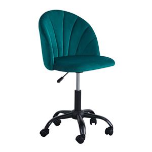 Silla de terciopelo verde