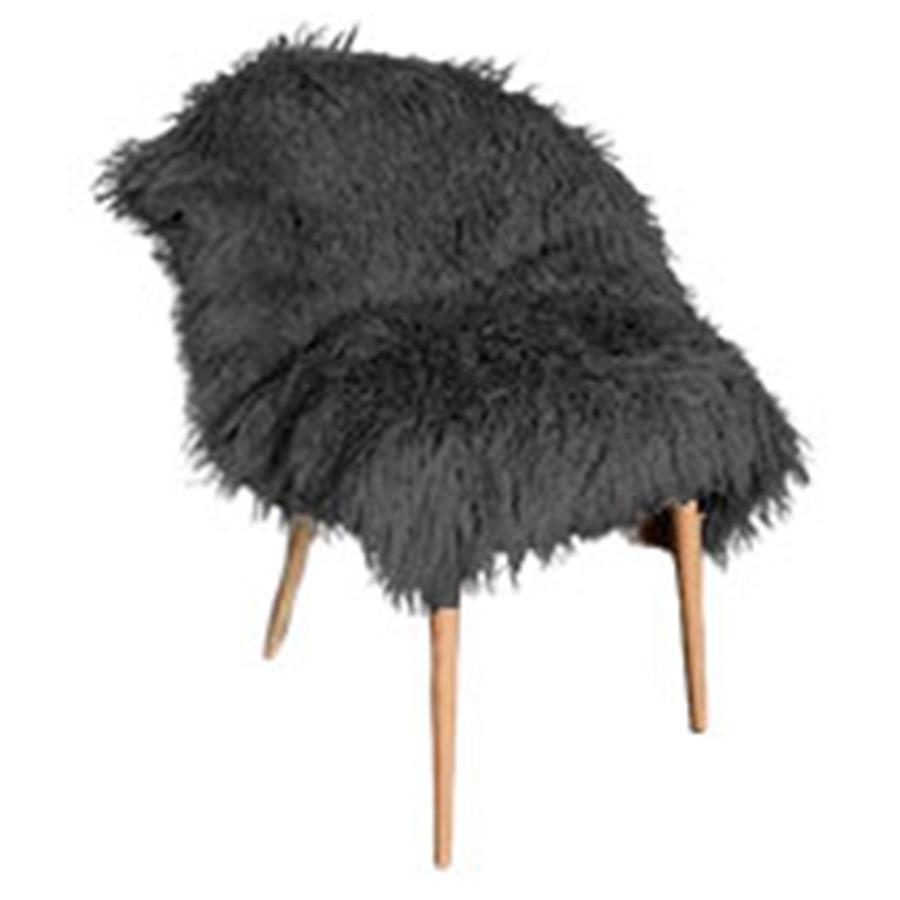 Silla tipo caniche negra - Galerías el Triunfo - 168172759005