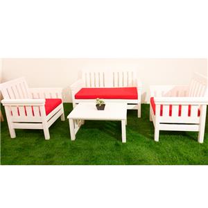 Juego de sala blanca