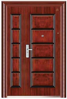Puerta de acero derecha