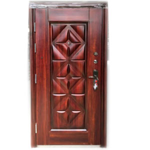 Puerta de acero inoxidable