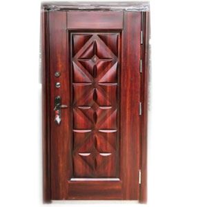 Puerta de acero inoxidable