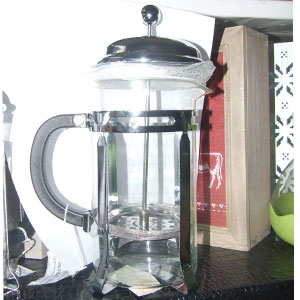 Tetera  de acero