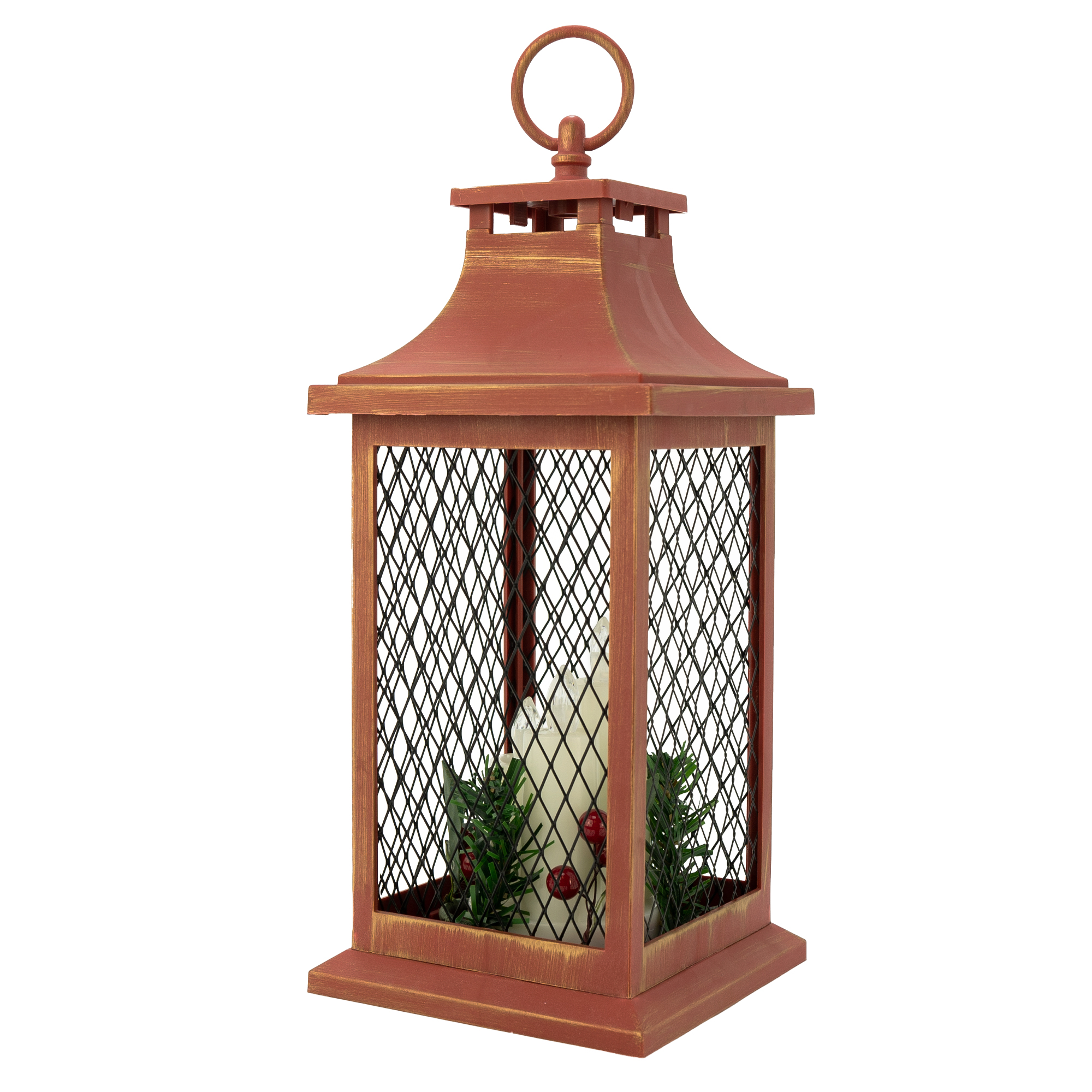 Linterna LED de plástico