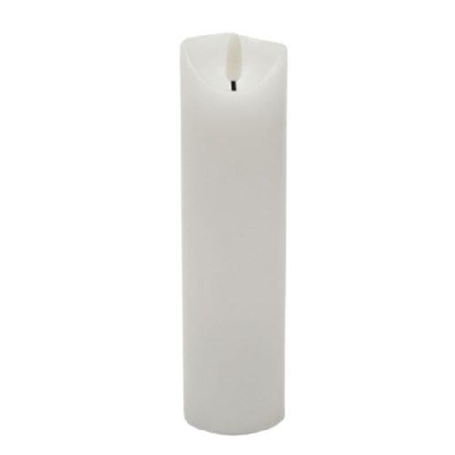 Vela de cera blanca