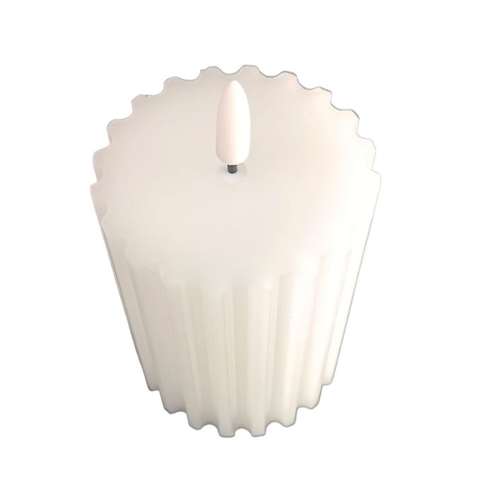 Vela de cera blanca - Image 2