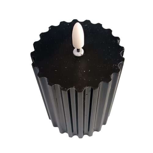 Vela de cera negra