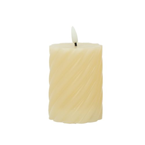 Vela de cera marfil