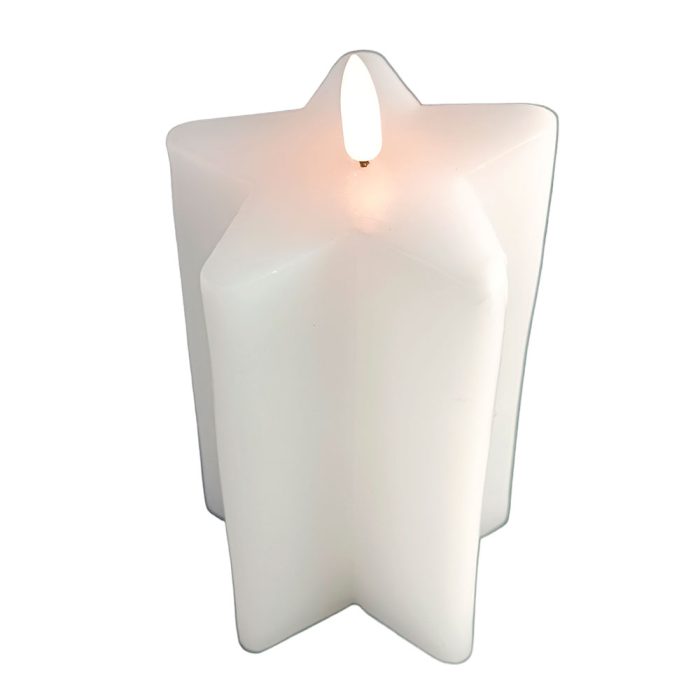 Vela de cera blanca - Image 3