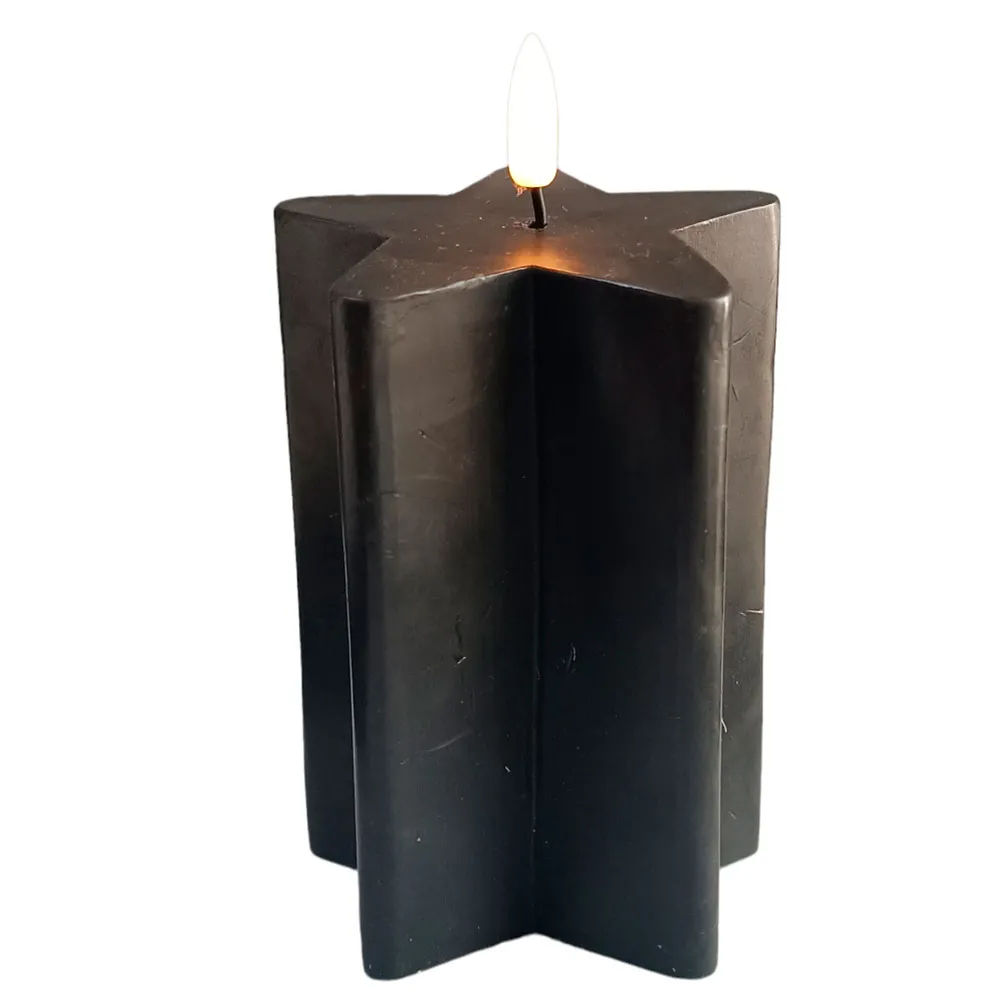 Vela de cera negra - Galerías el Triunfo - 180207889065
