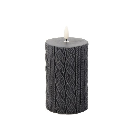 Vela de cera negra