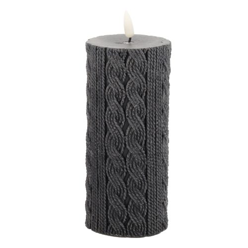 Vela de cera negra