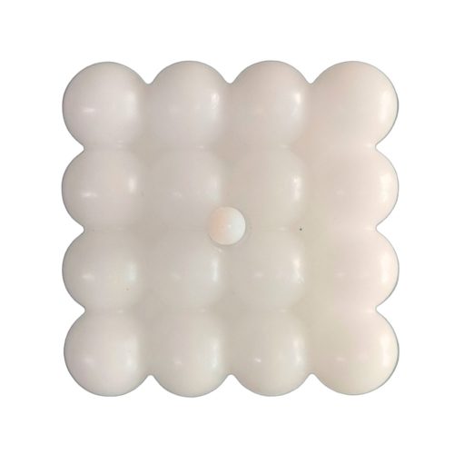 Vela de cera blanca