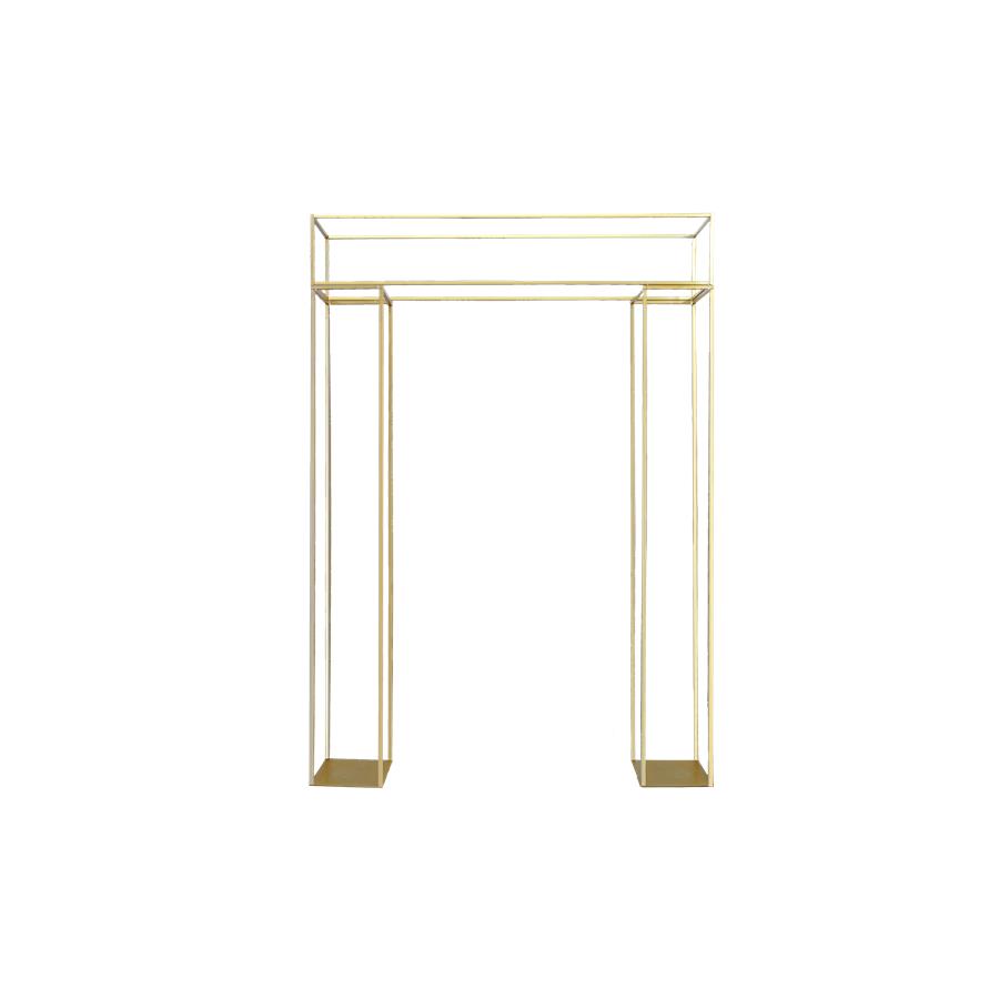 Arco rectangular dorado - Galerías el Triunfo - 180507994019